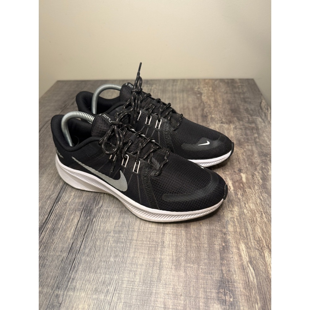 Nike Quest 4 Womens Running Shoes Black White DA1106-006 Sneaker Size 9